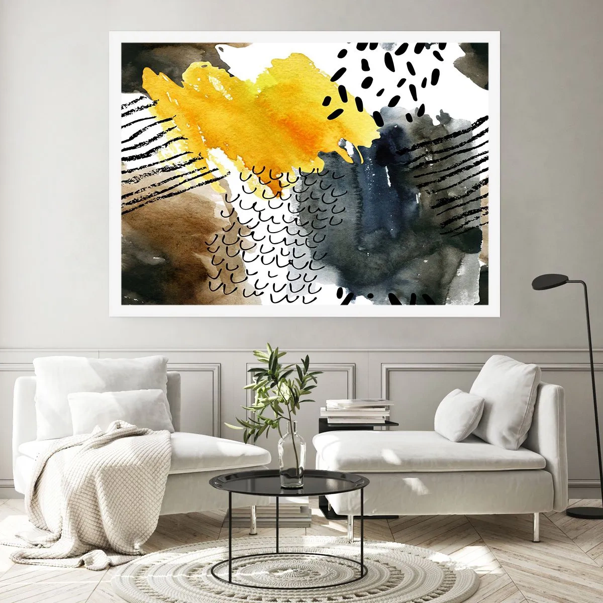 Plakat - Spotkanie żywiołów - 40x30 cm