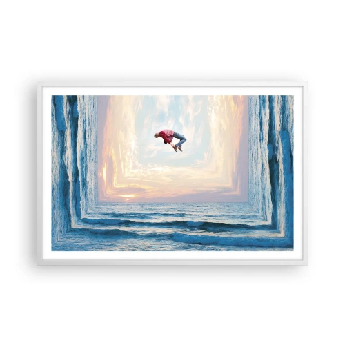 Plakat w białej ramie - Do innego wymiaru - 91x61 cm