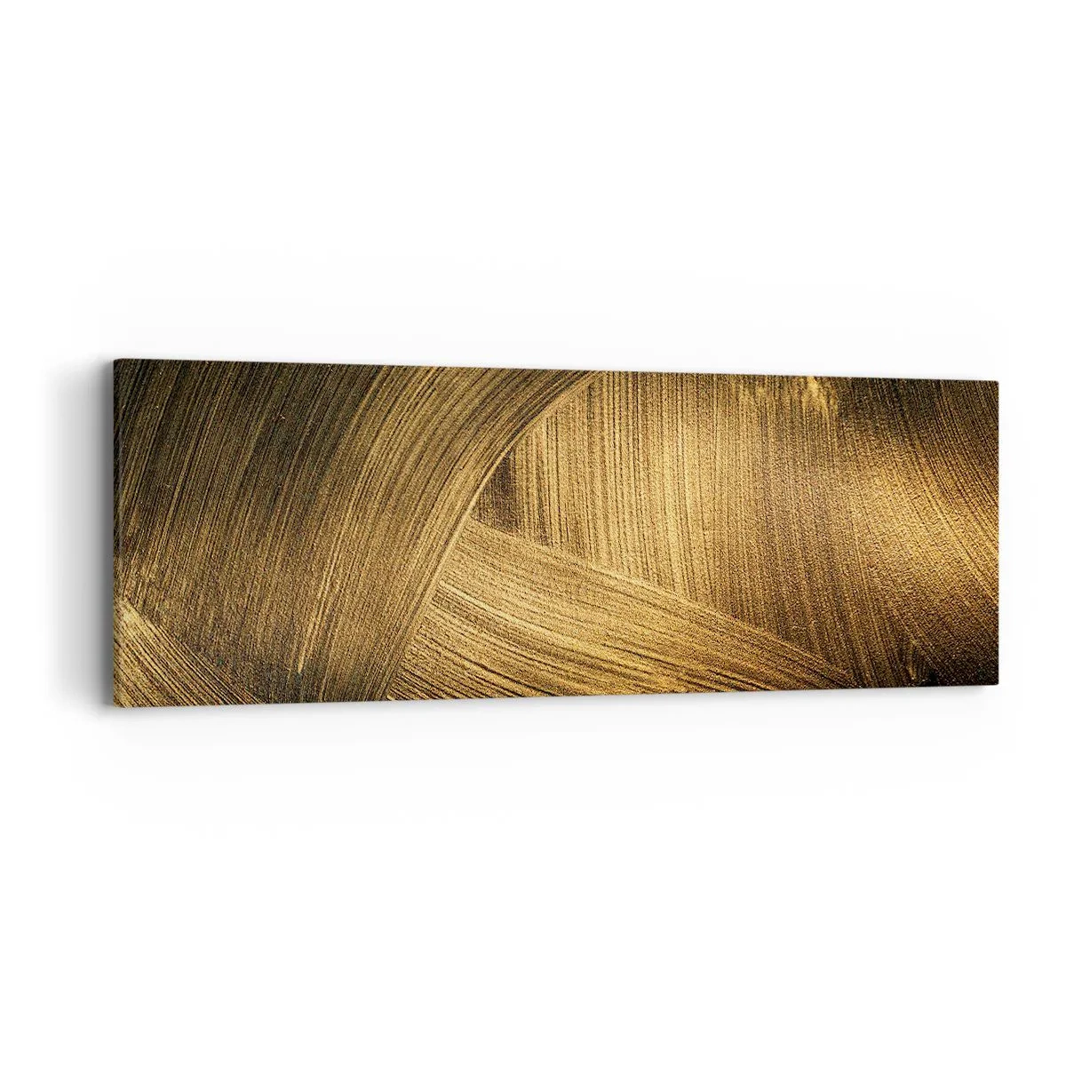 Obraz na płótnie - W złotym labiryncie - 90x30 cm