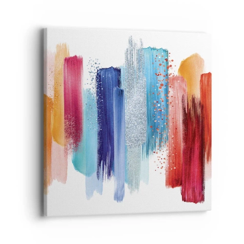 Obraz na płótnie - W górę i w dół  - 40x40 cm