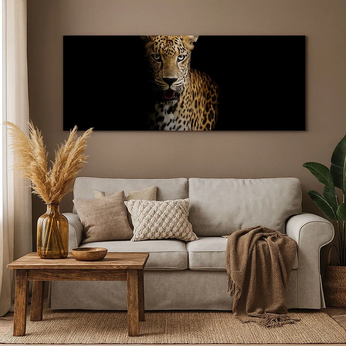 Obraz na płótnie - Mroczne piękno - 100x40 cm