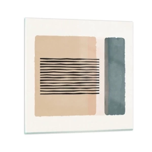 Obraz na szkle - Wszystko w porządku - 60x60 cm