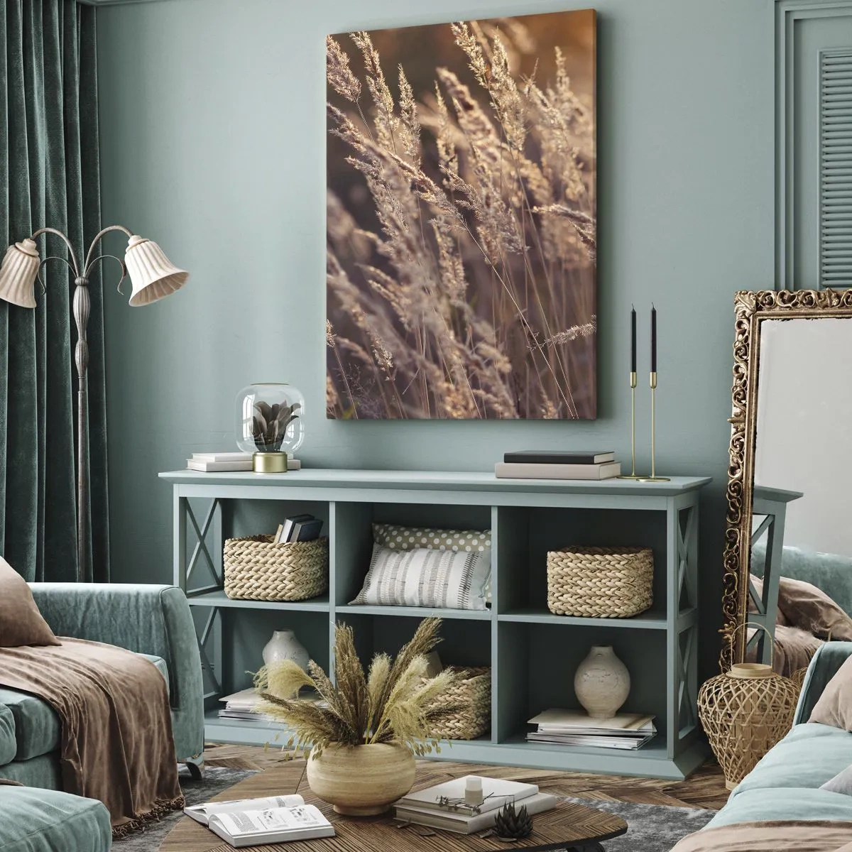 Obraz na płótnie - Gotowe na powitanie jesieni - 65x120 cm