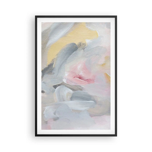 Plakat w czarnej ramie - W pastelowym świecie - 61x91 cm