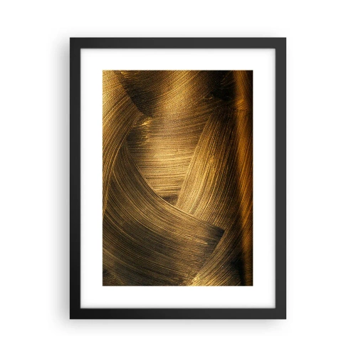 Plakat w czarnej ramie - W złotym labiryncie - 30x40 cm