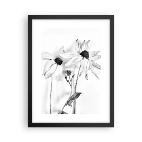 Plakat w czarnej ramie - Nikt nie chce być sam - 30x40 cm