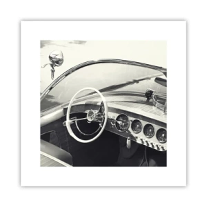 Plakat - Pogoda dla bogaczy - 30x30 cm