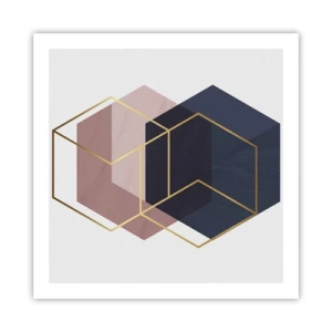 Plakat - Siła prostoty - 60x60 cm