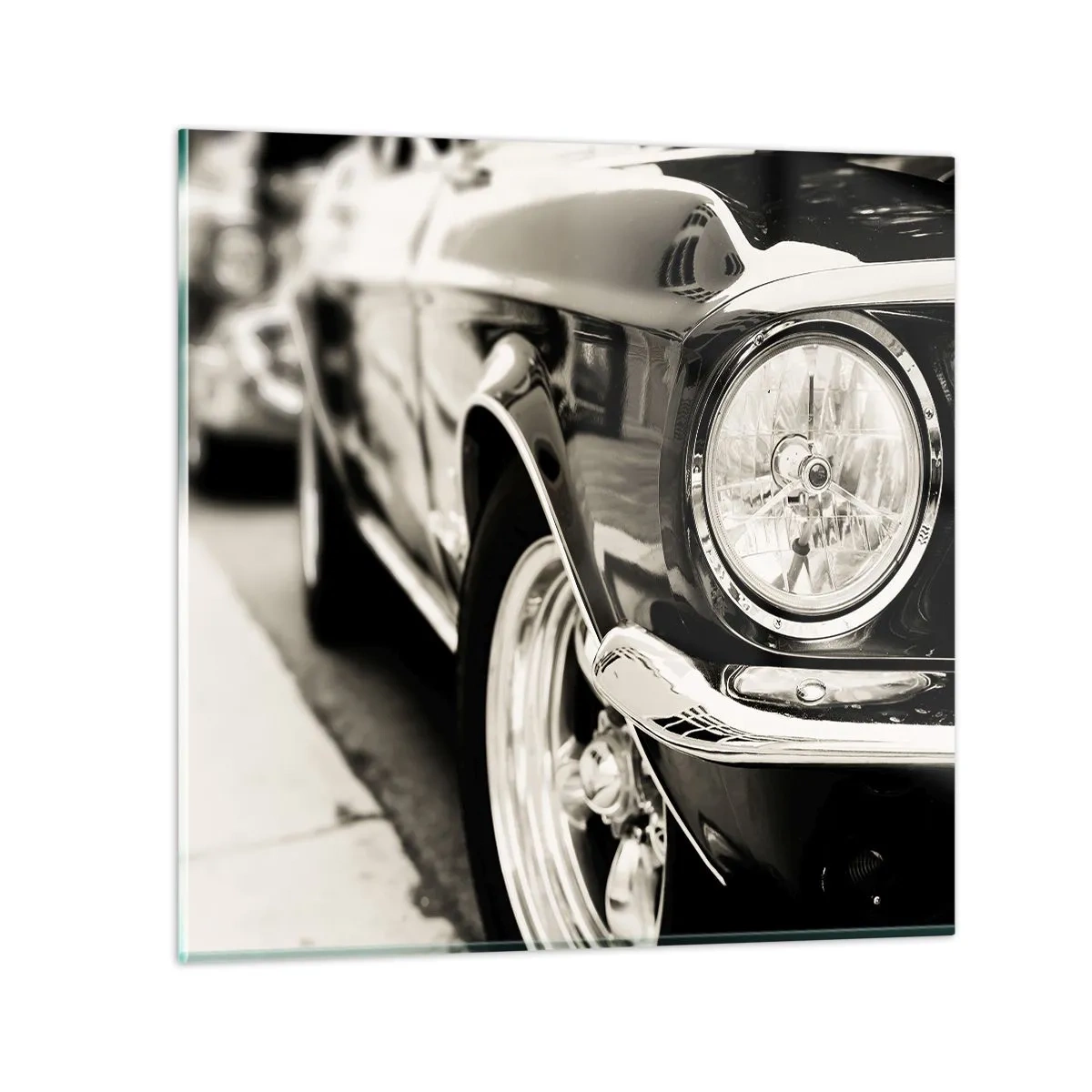 Obraz na szkle - Nieprzemijający blask - 70x70 cm