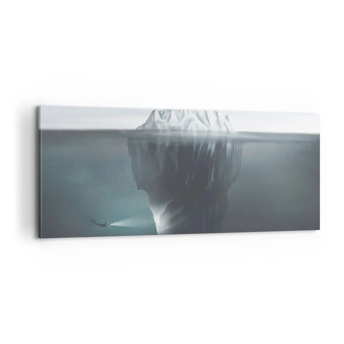 Obraz na płótnie - Podwodna tajemnica - 100x40 cm