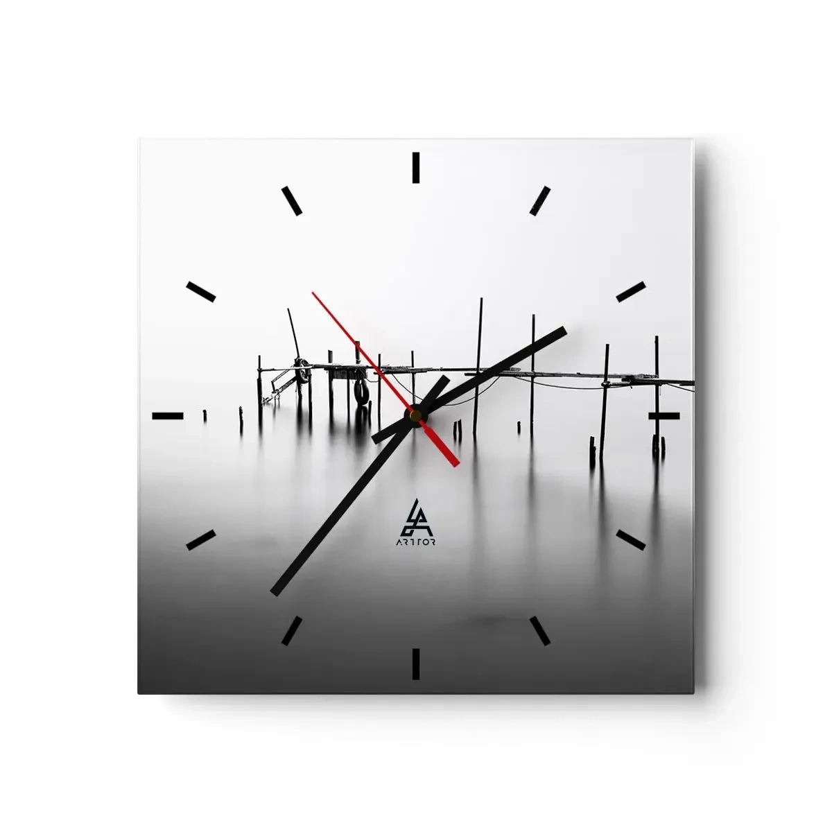 Zegar ścienny - A jeśli świata nie ma? - 40x40 cm