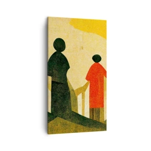 Obraz na płótnie - Jeszcze daleka droga - 45x80 cm