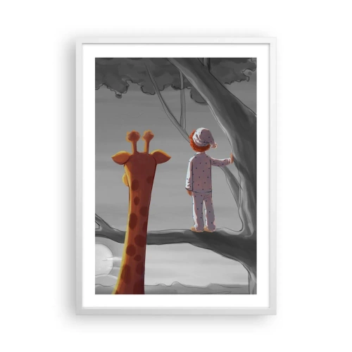 Plakat w białej ramie - To się naprawdę dzieje - 50x70 cm