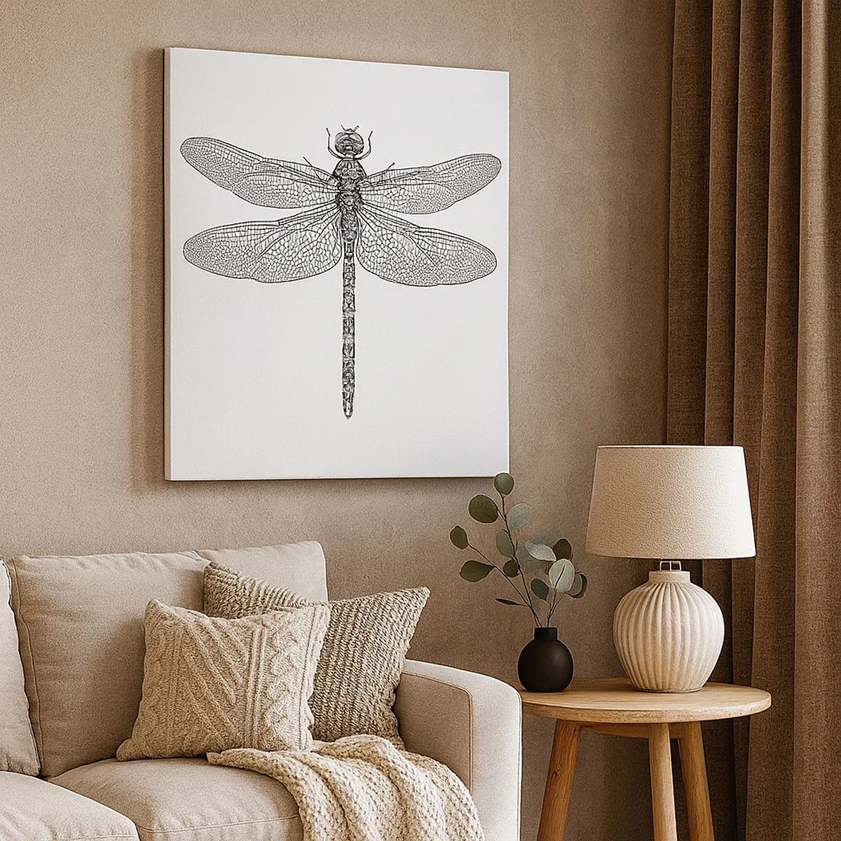 Obraz na płótnie - Precyzja natury - 30x30 cm