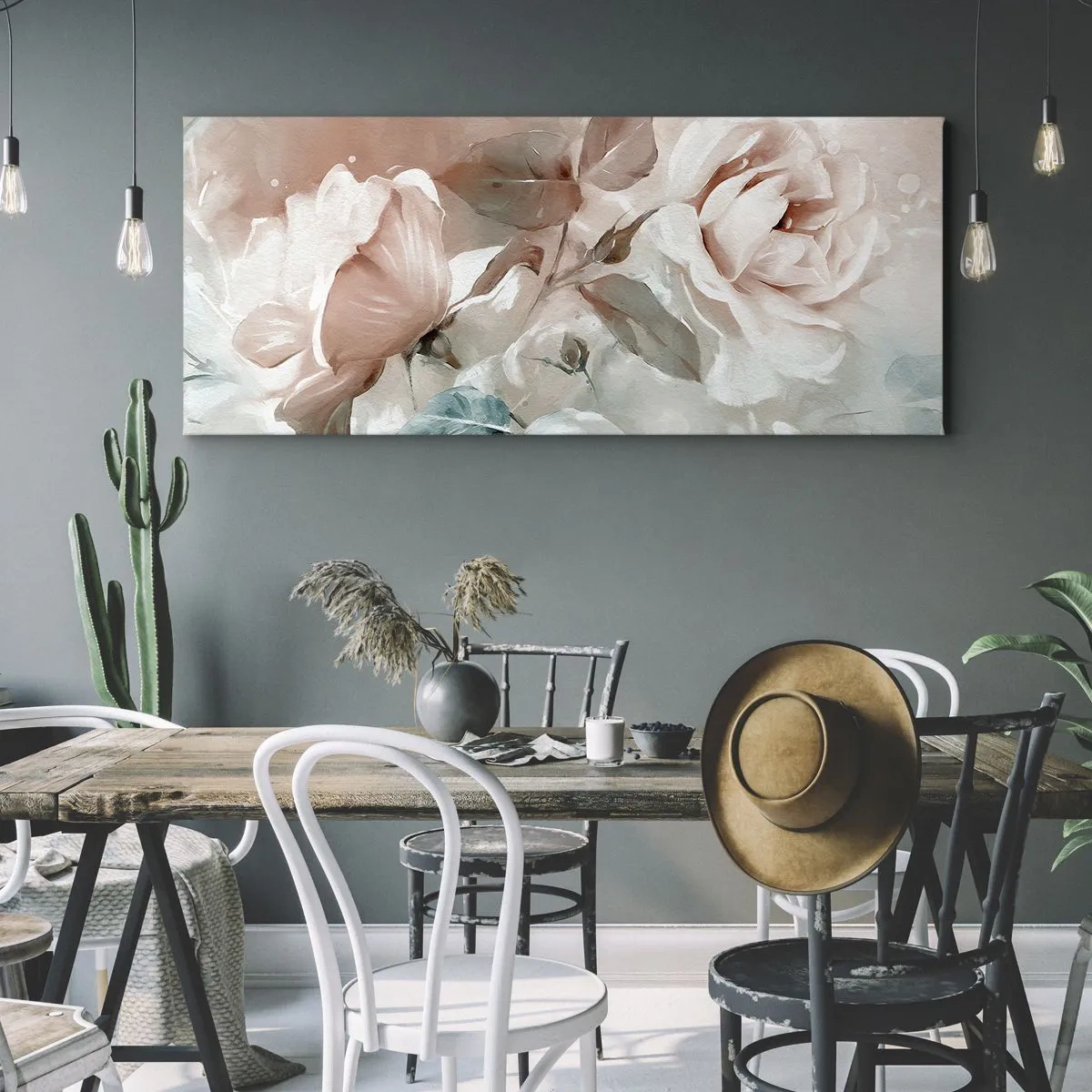 Obraz na płótnie - Duch romantyzmu - 100x40 cm
