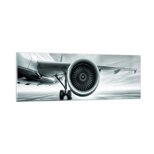 Obraz na szkle - Jest moc! - 90x30 cm