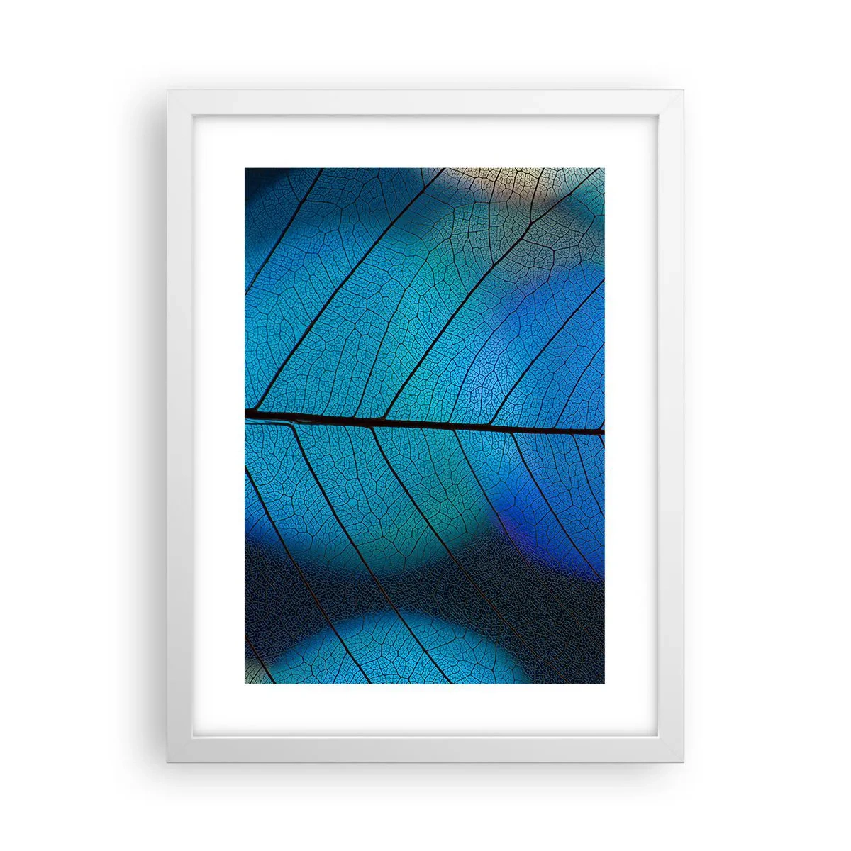 Plakat w białej ramie - Misterna budowa - 30x40 cm