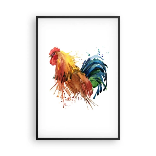 Plakat w czarnej ramie - Królewska szata, królewska duma - 61x91 cm