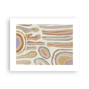 Plakat - Barwne przekroje - 40x30 cm