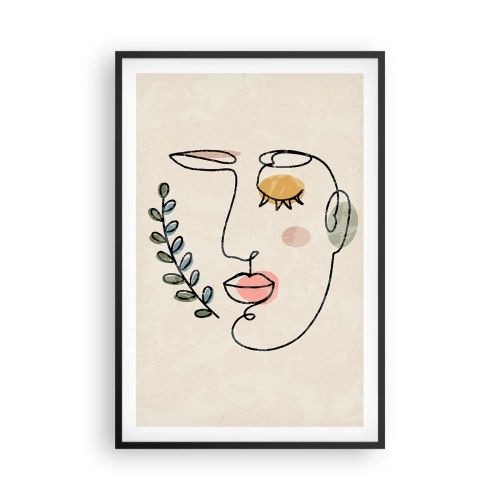 Plakat w czarnej ramie - Spokój odnaleziony - 61x91 cm