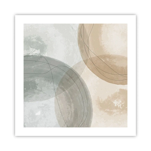 Plakat - Przenikanie światów - 50x50 cm