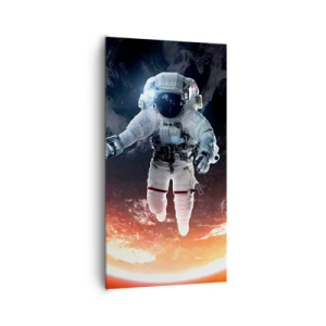 Obraz na płótnie - Mogę zostać jeszcze chwilę? - 65x120 cm