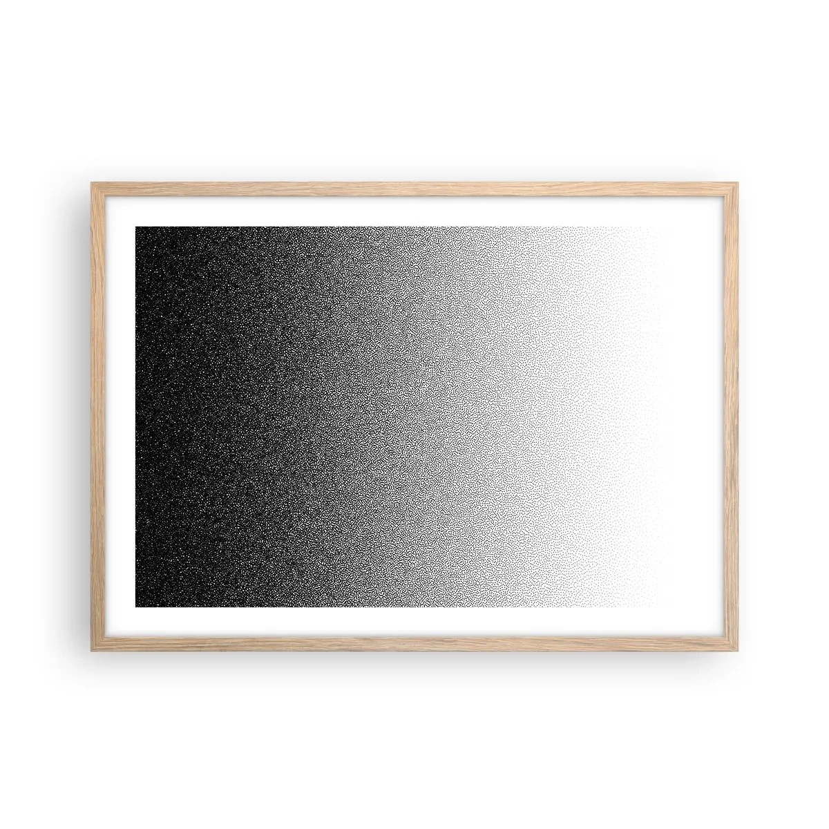 Plakat w ramie jasny dąb - W stronę światła - 70x50 cm