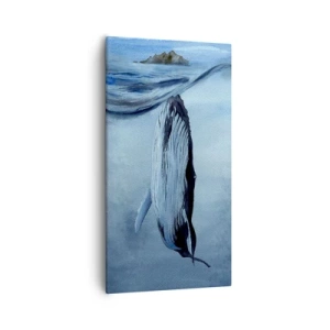 Obraz na płótnie - Dwa światy północy - 55x100 cm