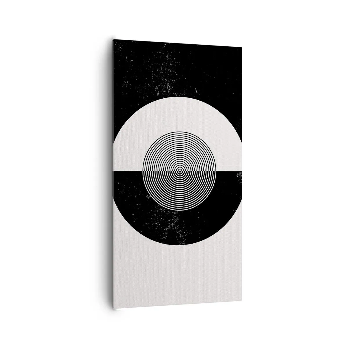 Obraz na płótnie - Harmonia w czerni i bieli - 65x120 cm