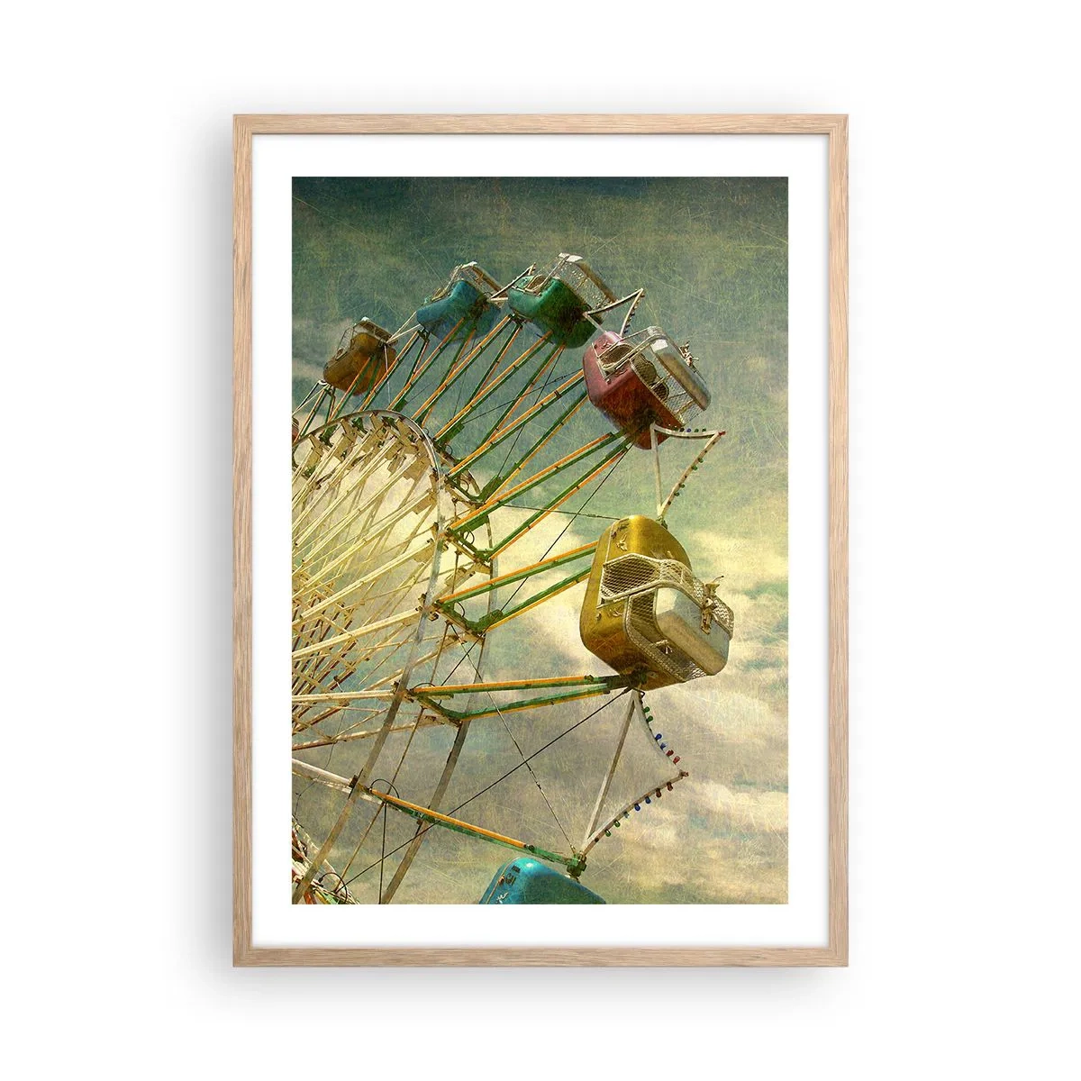 Plakat w ramie jasny dąb - Będzie, będzie zabawa… - 50x70 cm