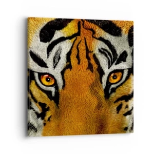 Obraz na płótnie - Groźny i piękny - 40x40 cm