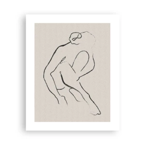 Plakat - Szkic intymny - 40x50 cm