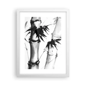 Plakat w białej ramie - Zbliżenie na orient - 30x40 cm
