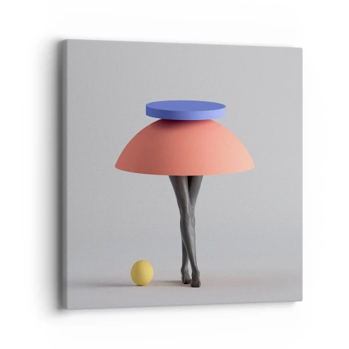 Obraz na płótnie - Kompozycja surrealistyczna - 40x40 cm