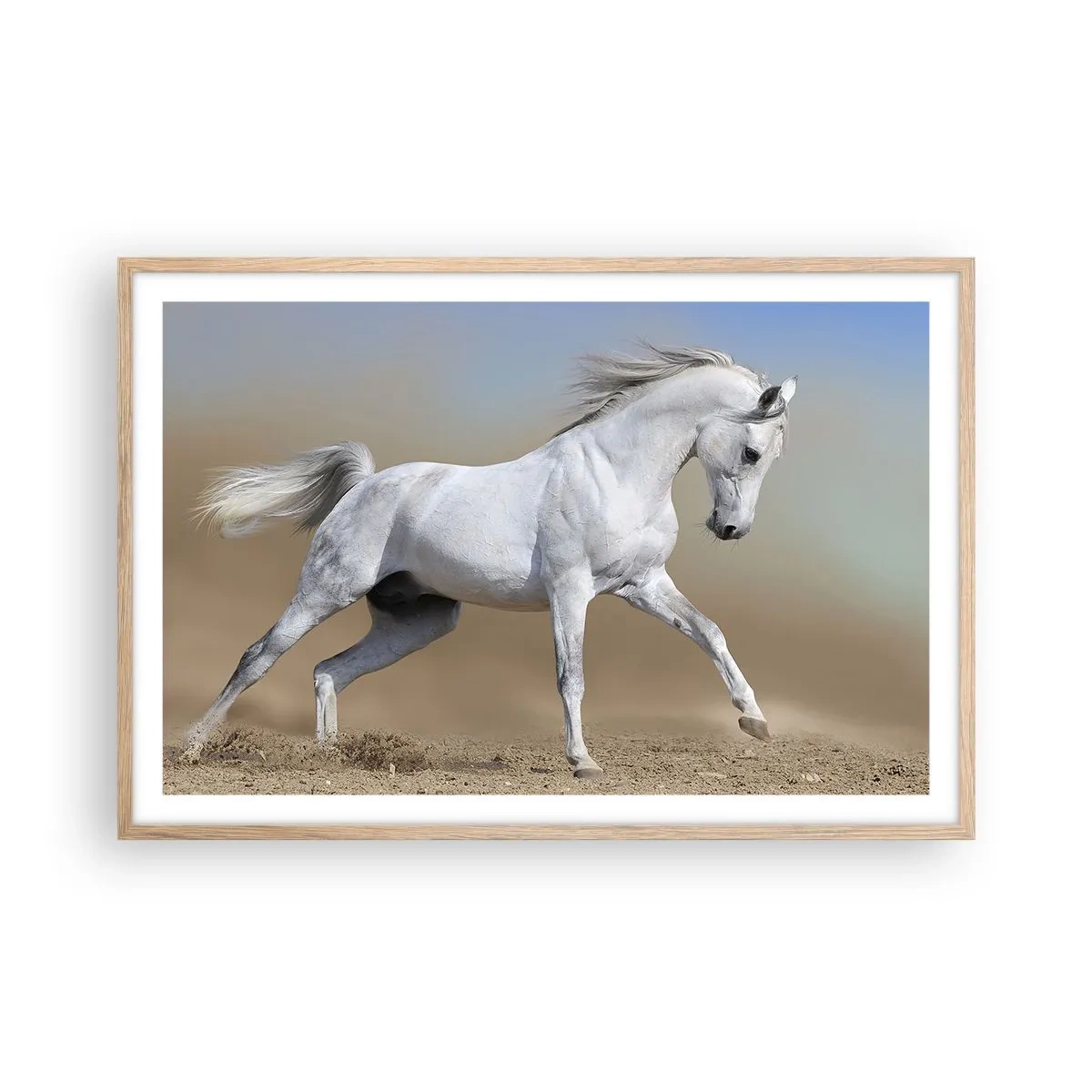 Plakat w ramie jasny dąb - Najpiękniejsza arabska baśń - 91x61 cm
