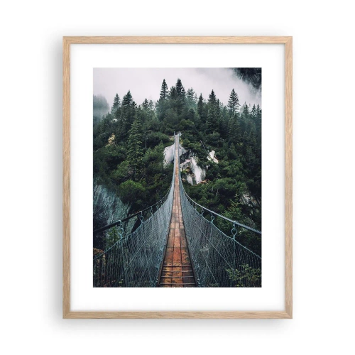 Plakat w ramie jasny dąb - Tylko dla orłów - 40x50 cm