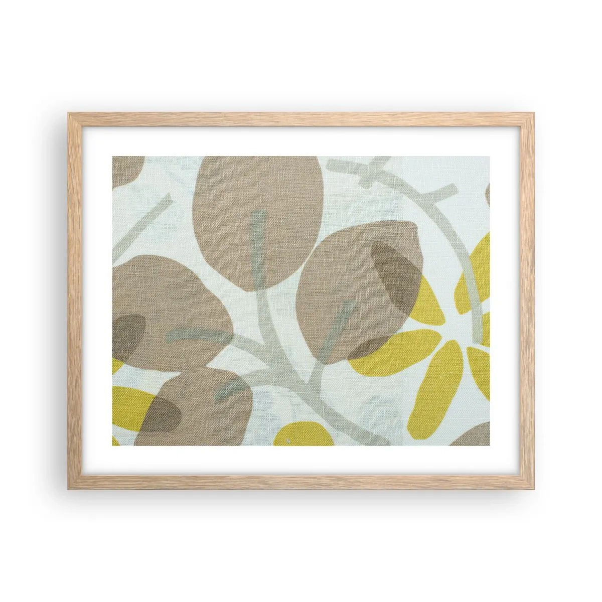 Plakat w ramie jasny dąb - Kompozycja w pełnym słońcu - 50x40 cm