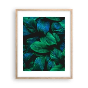 Plakat w ramie jasny dąb - W zielonym tłumie - 40x50 cm