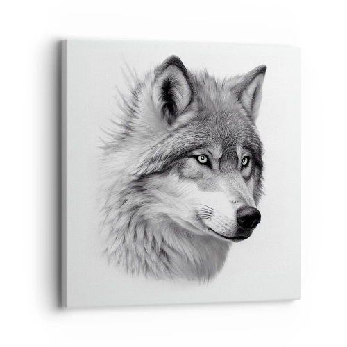 Obraz na płótnie - Alfa – bez wątpienia - 30x30 cm