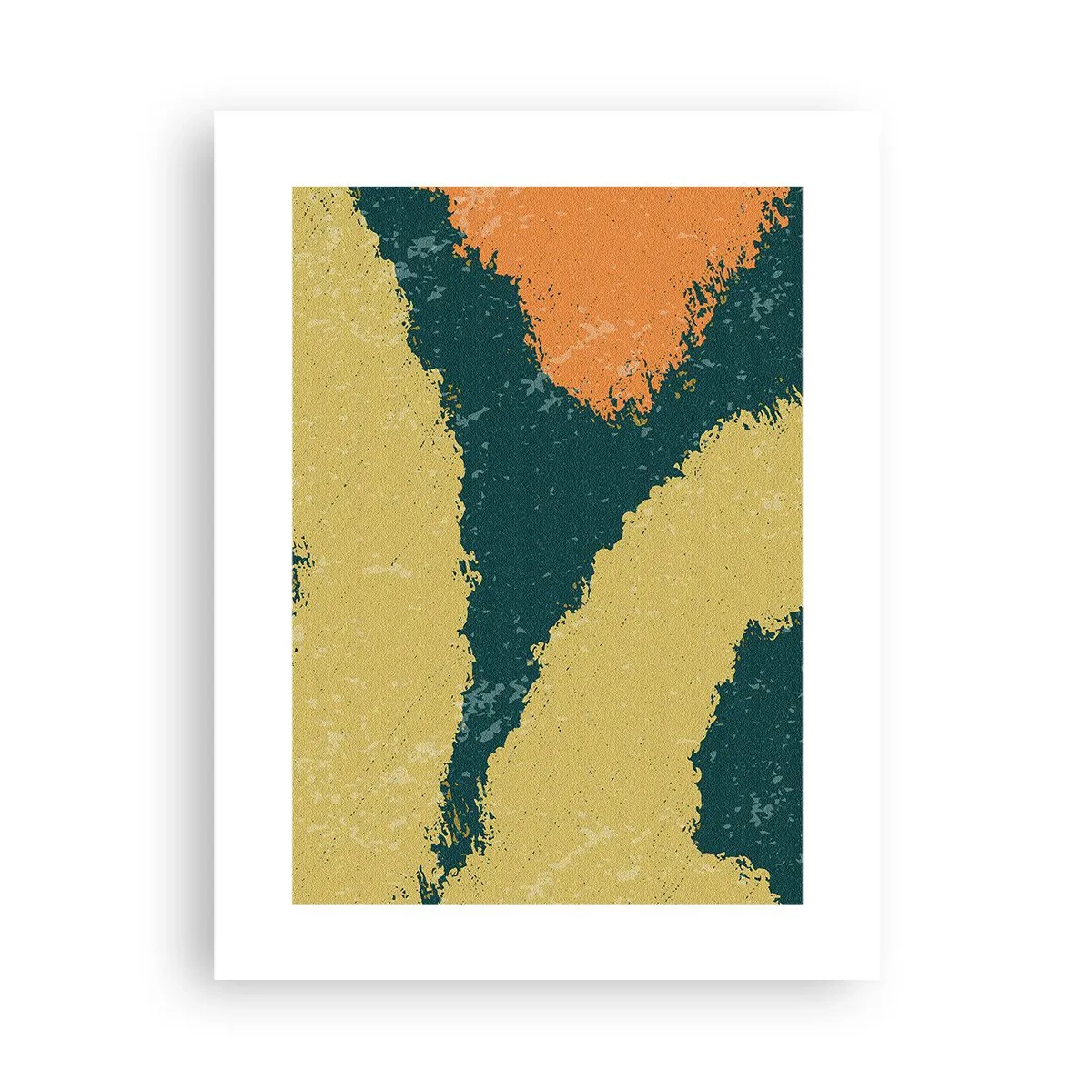 Plakat - Abstrakcja – powolnym ruchem - 30x40 cm
