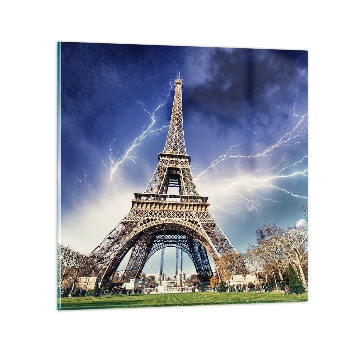 Obraz na szkle - Władczyni burz - 70x70 cm