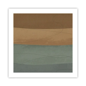 Plakat - Kompozycja horyzontalna - 50x50 cm