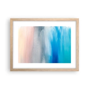 Plakat w ramie jasny dąb - Żywioły: powietrze - 40x30 cm