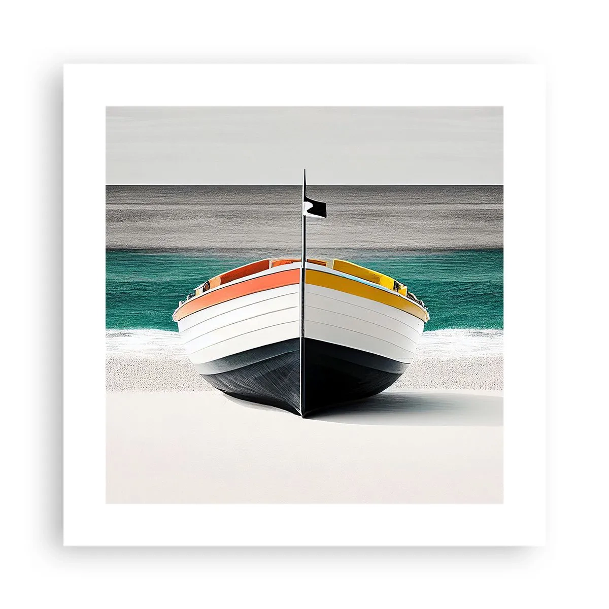 Plakat - Na swoim miejscu - 40x40 cm