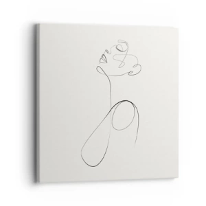 Obraz na płótnie - Zapętlona w marzeniach - 30x30 cm