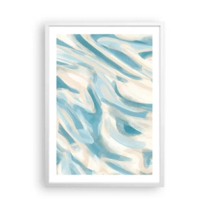 Plakat w białej ramie - Wiosenne powiewy - 50x70 cm