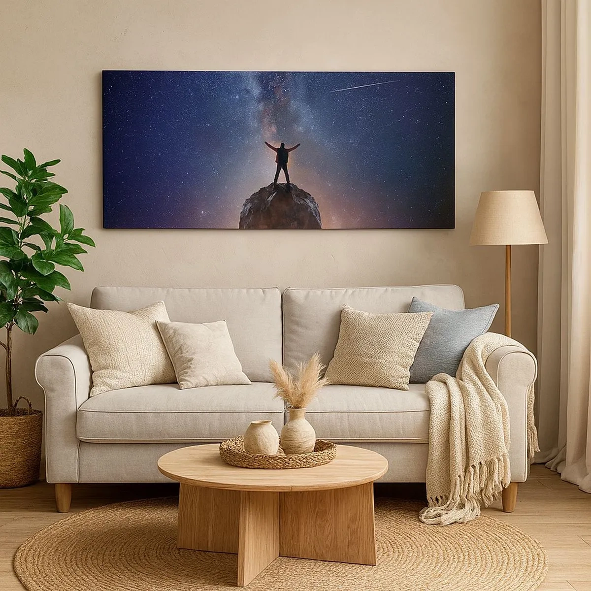 Obraz na płótnie - Moc jest ze mną! - 100x40 cm