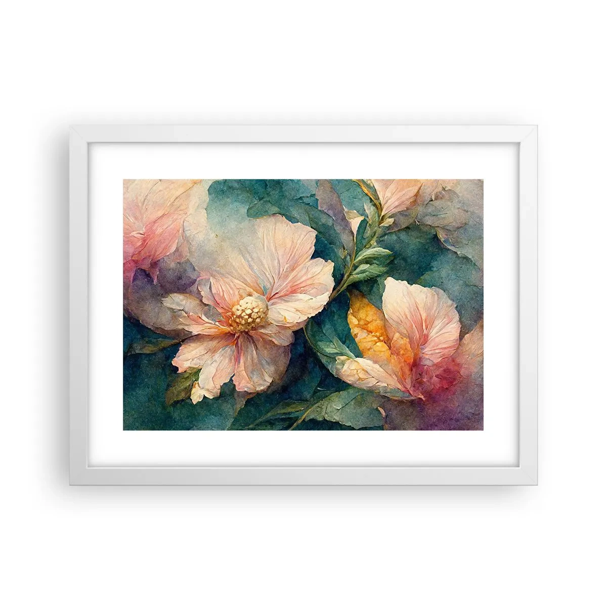 Plakat w białej ramie - Sama subtelność - 40x30 cm