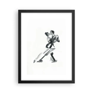 Plakat w czarnej ramie - W jednym rytmie - 30x40 cm