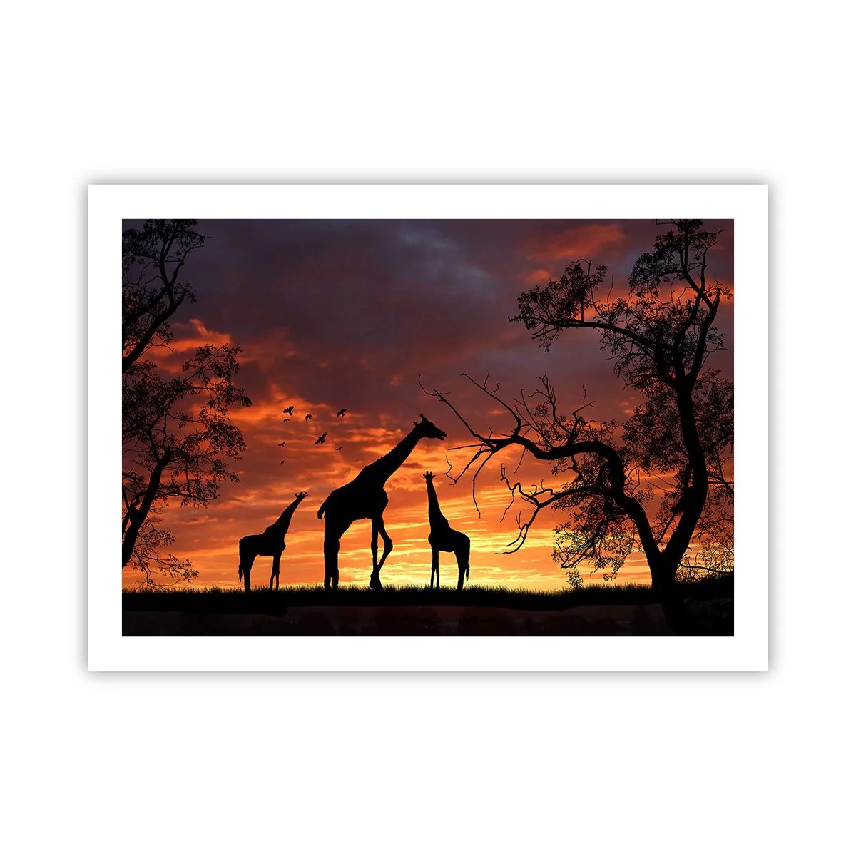 Plakat - Mała kolacja w gronie najbliższych - 70x50 cm